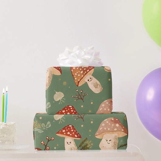 Mushroom Cadeaupapier