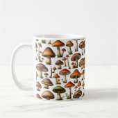 Mushroom Collectie Pattern Design Koffiemok (Links)