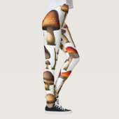 Mushroom Collectie Pattern Design Leggings (Rechts)