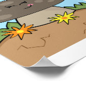 Mushroom Design #2 Illustratie Print Kinder (Hoek)