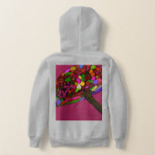 Mushroom Face Character Art Hoodie (Couchage Retour)