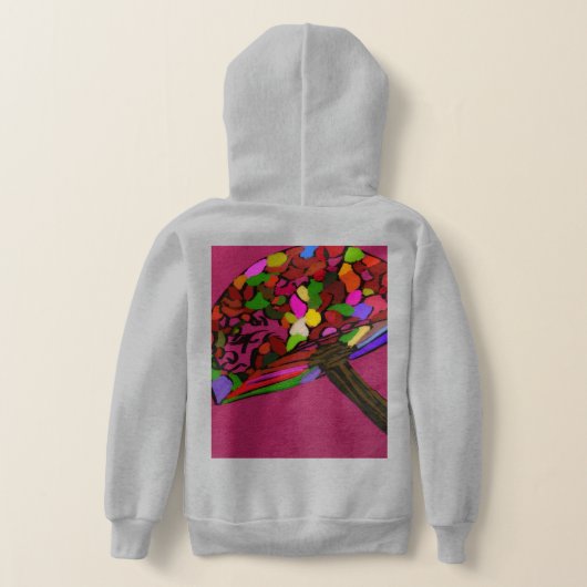 Mushroom Face Character Art Hoodie (Couchage Retour)