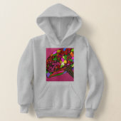 Mushroom Face Character Art Hoodie (Poser)