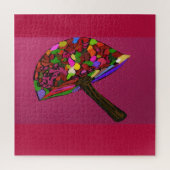 Mushroom Face Character Art Jigsaw Puzzle (Vertical)