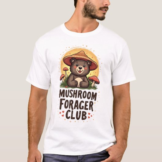 Mushroom Forager Club T-Shirt (Devant)