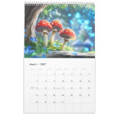 Mushroom Forest Fantasy Art Kalender (Mar 2027)