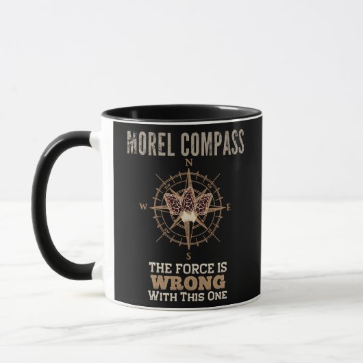 Mushroom Foring Wrong Morel Compass Funny Mok (Links)