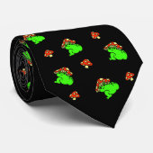 Mushroom Frog Stropdas (Opgerold)