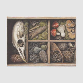 Mushroom Goblincore Witchy Natuur Decoupage Tissuepapier