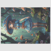 Mushroom Gypsy woman Tissuepapier (Voorkant)