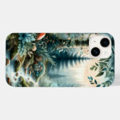 Mushroom Hollow Natuur Forest Creek Case-Mate iPhone Case (Achterkant (horizontaal))