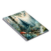 Mushroom Hollow Natuur Forest Creek Notitieboek (Rechterzijde)