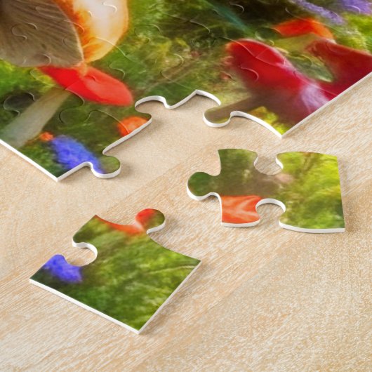 Mushroom House Puzzel Legpuzzel (Zijkant)