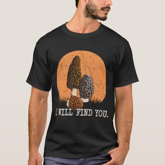 Mushroom Hunter T-shirt (Voorkant)