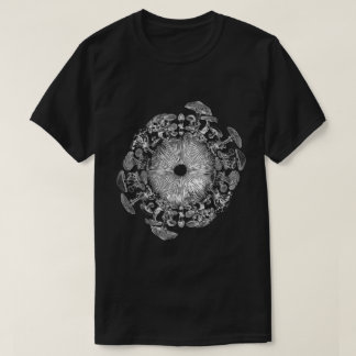 Mushroom Iris Sporenafdruk Mycologie Kunst Shirt