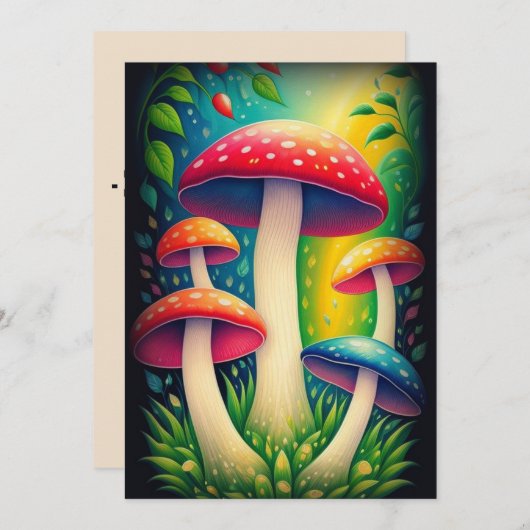 MUSHROOM KAART (Voorkant / Achterkant)