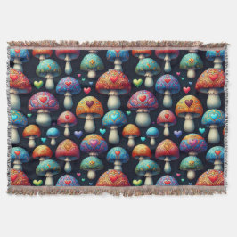 Mushroom Love Deken