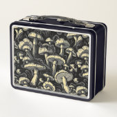 Mushroom Magic Metal Lunch Box (Achterkant)