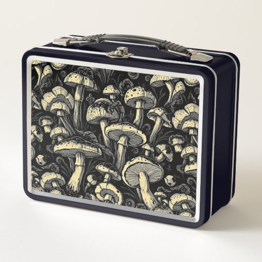 Mushroom Magic Metal Lunch Box (Voorkant)