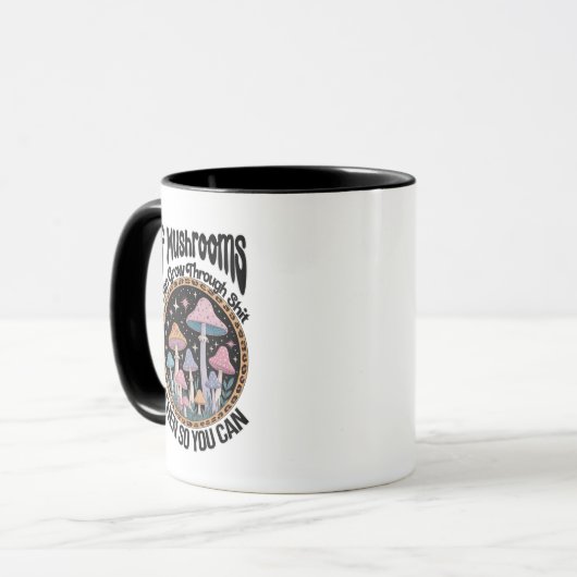 Mushroom Mug – Nature’s Charm in Every Sip  (Devant gauche)
