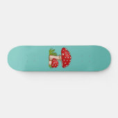 MUSHROOM POLKA DOT GIRLS SKATEBOARD DECK (Horizontaal)