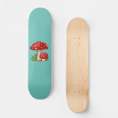 MUSHROOM POLKA DOT GIRLS SKATEBOARD DECK (Voorkant)