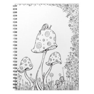 Mushroom Slak Notitieboek Colour Book MADART