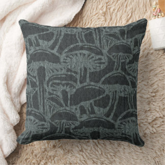Mushroom story pattern throw pillow kussen