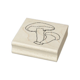 Mushrooms Art Stamp Rubberstempel