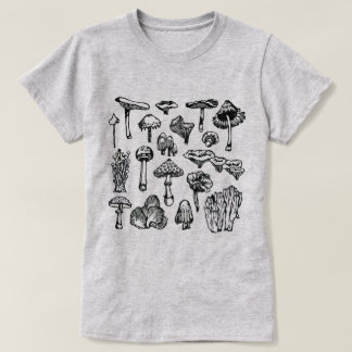 Mushrooms（Ladies） T-shirt