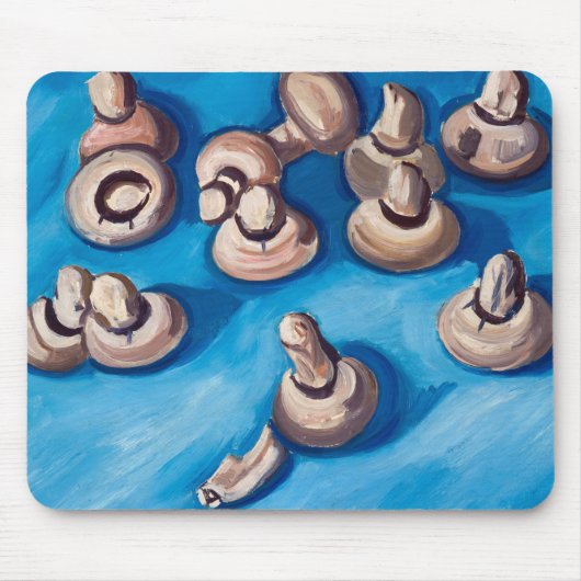 Mushrooms on a Blue Background, 1929 by Hartley Muismat (Voorkant)