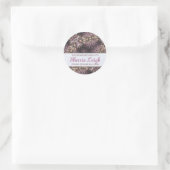 Mushrumia Fractals Bookplate Label (Tas)