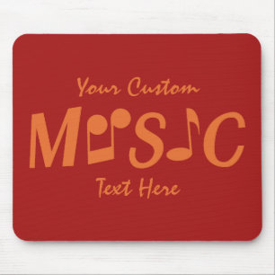 MUSIC aangepast mousepad Muismat