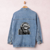 Music Ape Long Jean Denim Jacket (Hangar)