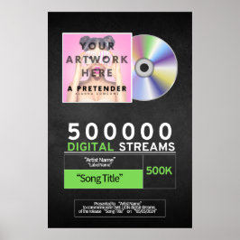 Music Award voor Streaming Poster