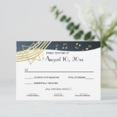 Music Bar Mitzvah Gold Réponse (Debout devant)