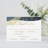 Music Bar Mitzvah Gold Réponse (Debout devant)