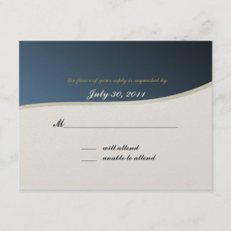 Music Bar Mitzvah/ Response Kaart