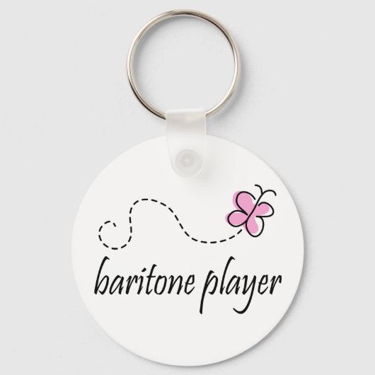  Music Baritone Gift Sleutelhanger (Voorkant)