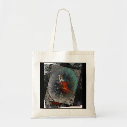 Music Cello Tote Bag (Voorkant)