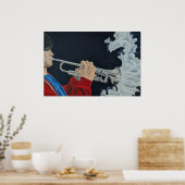 Music Challenges the Darkness Poster (Keuken)