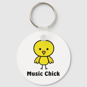 Music Chick Sleutelhanger