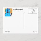 MUSIC CITY briefkaart (Achterkant)