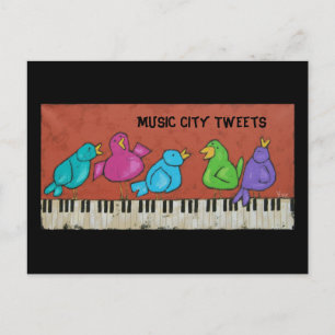 music city tweete carte postale