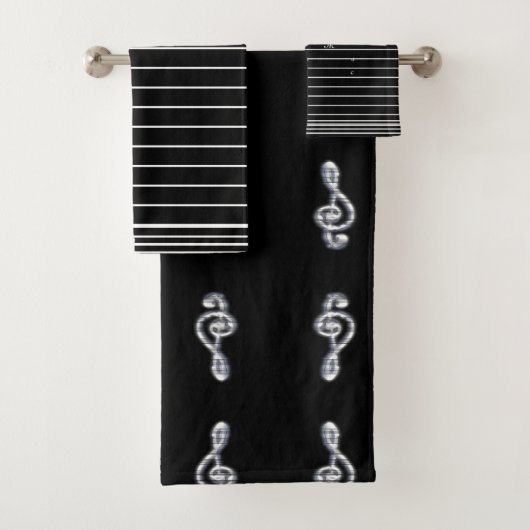 Music Clef Bad Handdoek (Insitu)