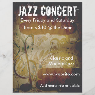 Music Concert Music Note Flyer