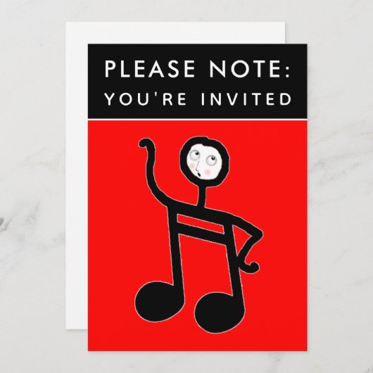 Music Concert Piano - Uitnodiging tot overweging