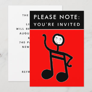 Music Concert Piano - Uitnodiging tot overweging