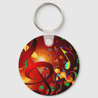 Music Destiny Song & Dance Notes Instruments Sleutelhanger