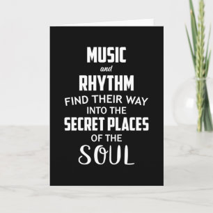Music DJ Dance Art Hip Hop Guitar Funny Gift Idee Kaart
